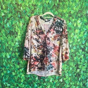 A.N.A. - Abstract Print Women's Top